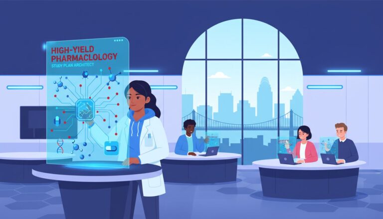 How to Build a High-Yield Study Plan for Pharmacology Class: A 2026 Guide