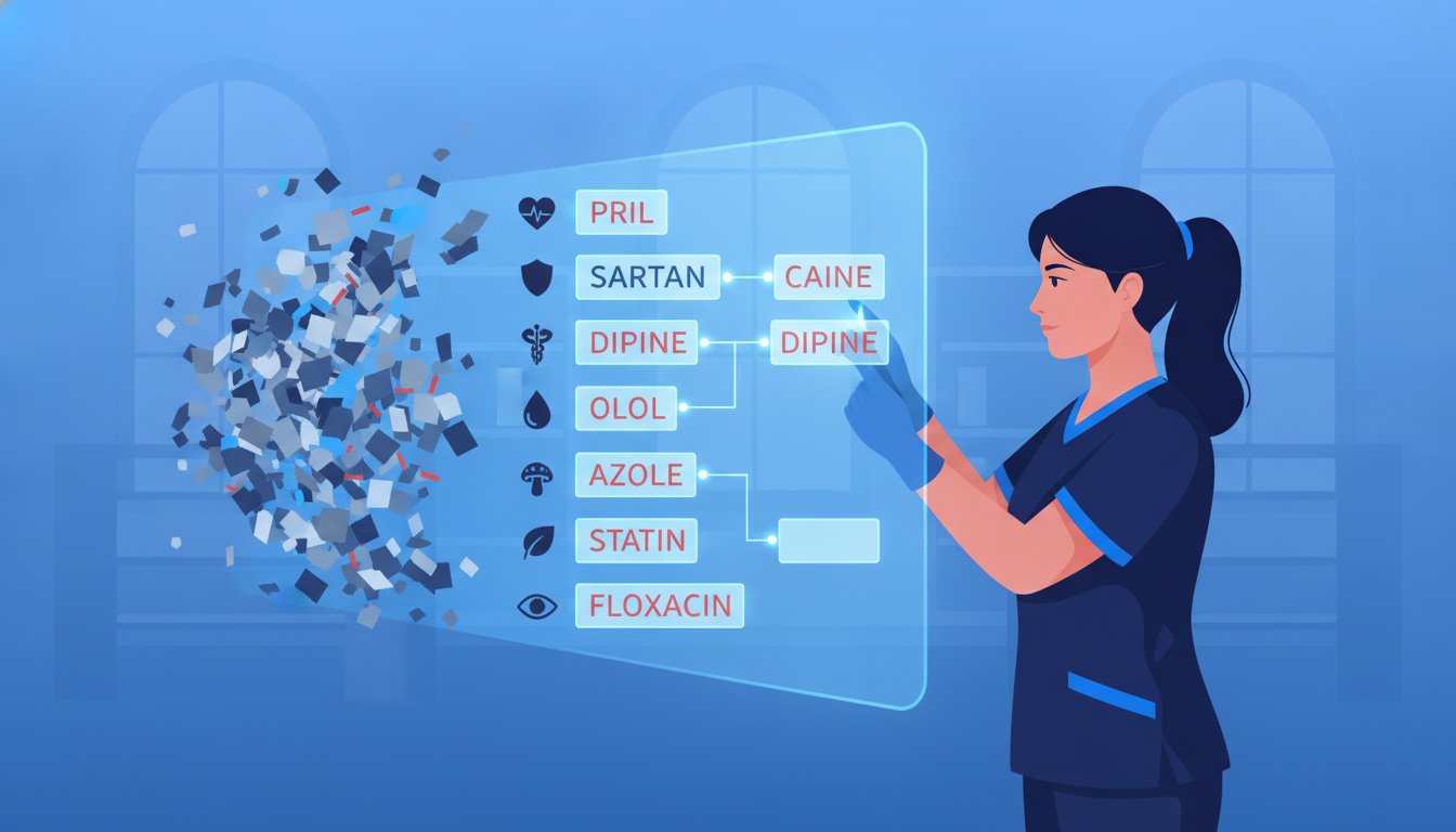Understanding Drug Suffixes and Prefixes: The 2026 Guide to Decoding Pharmacology