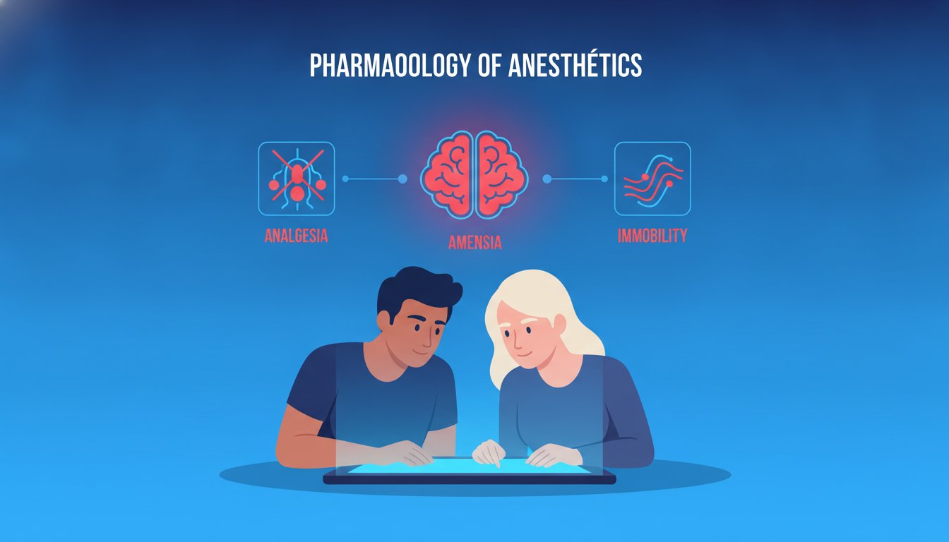 Pharmacology of Anesthetics for Students: The High-Yield Study Guide