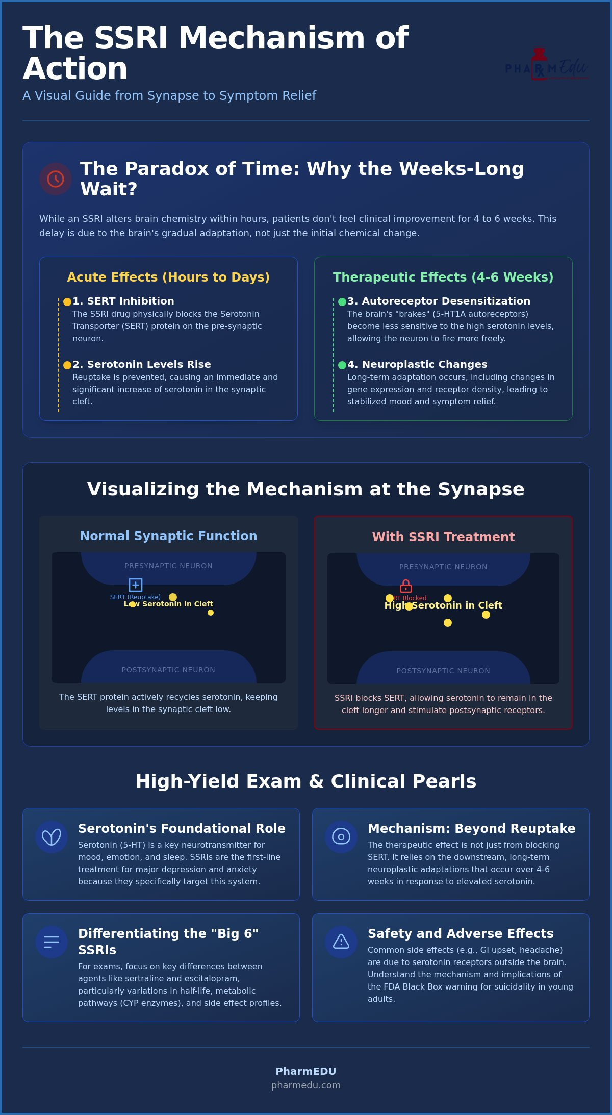 SSRI Mechanism of Action: A High-Yield Pharmacology Guide for Students (2026)