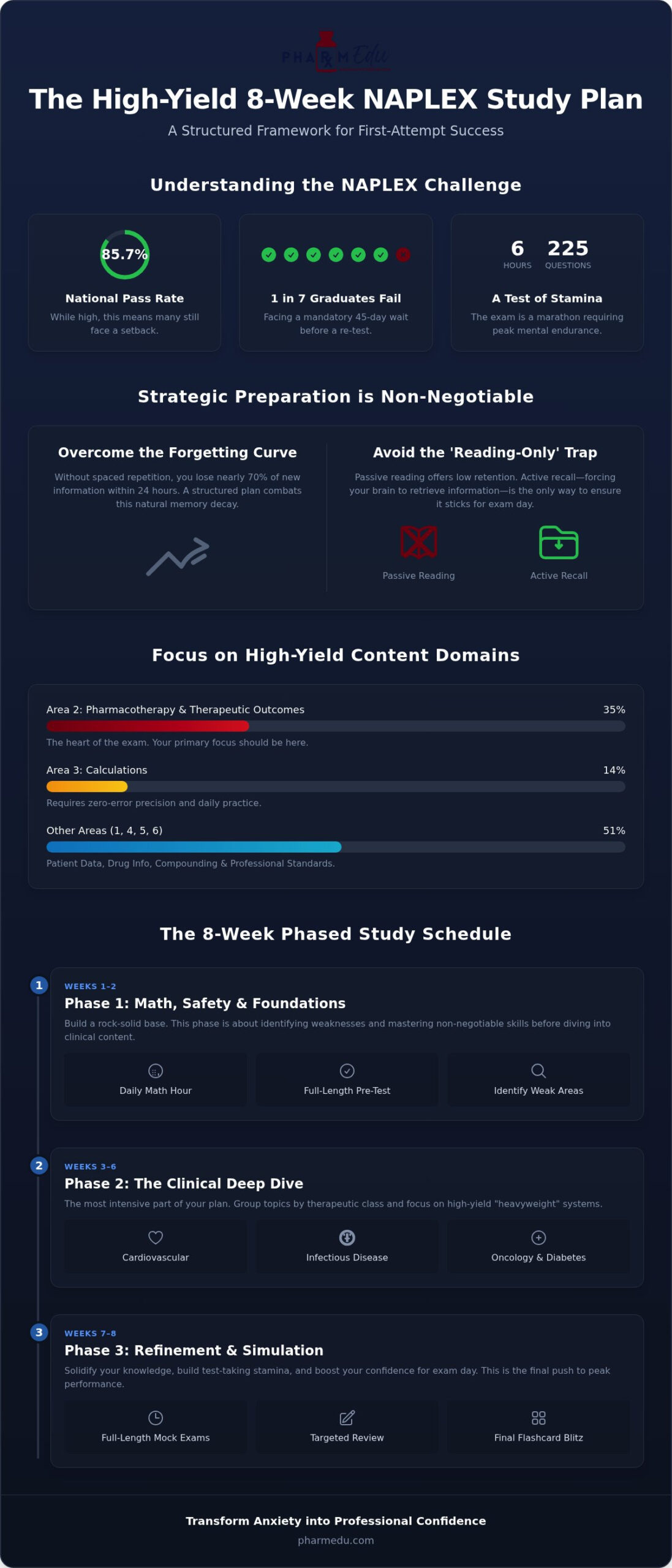 The Ultimate NAPLEX Study Plan for 2026: A High-Yield 8-Week Schedule