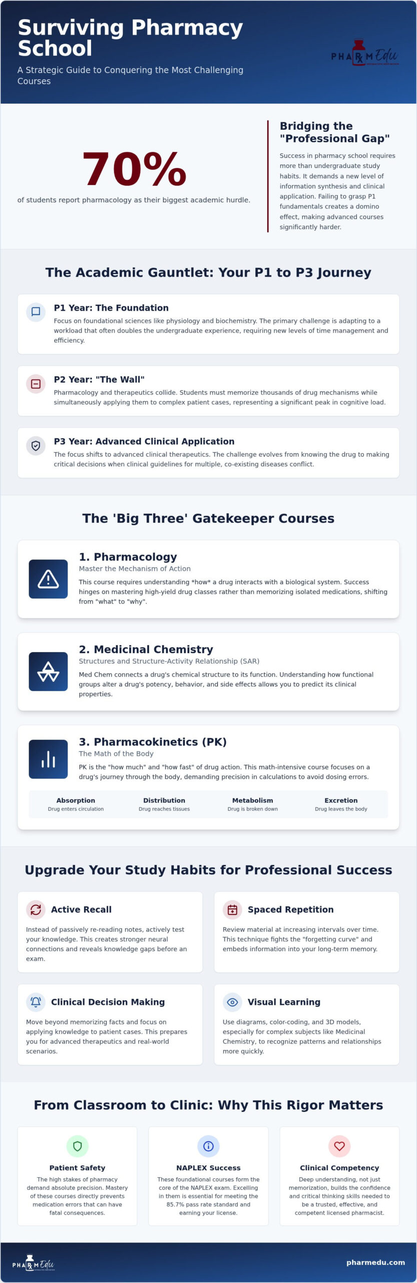 Hardest Pharmacy School Classes: 2026 Survival Guide