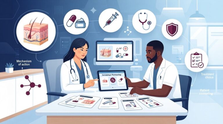 Dermatologic Pharmacology for PAs: A Clinical Study Guide